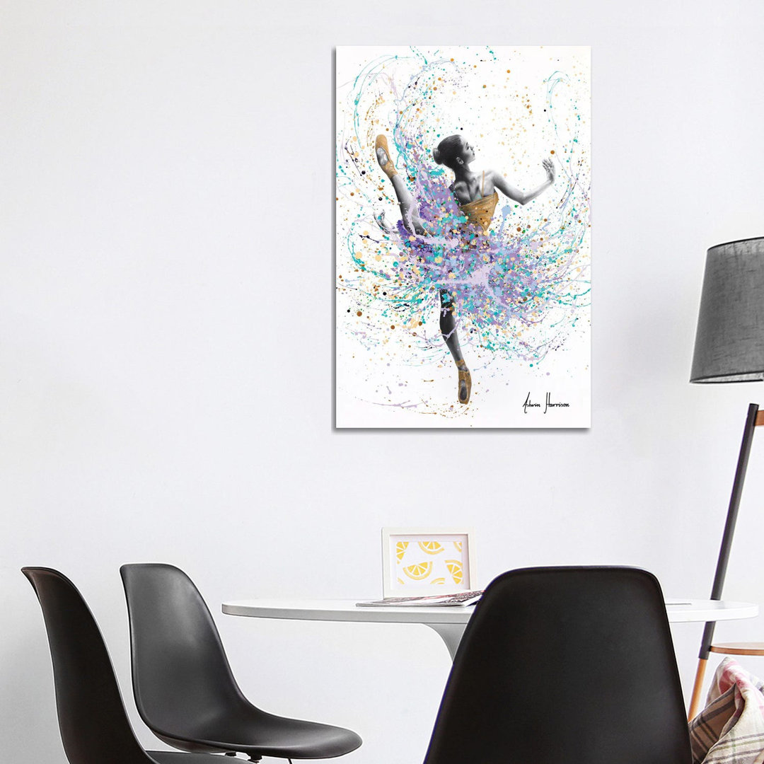 Floret Ballet von Ashvin Harrison - Giclée auf Leinwand ohne Rahmen Galerieverpackt