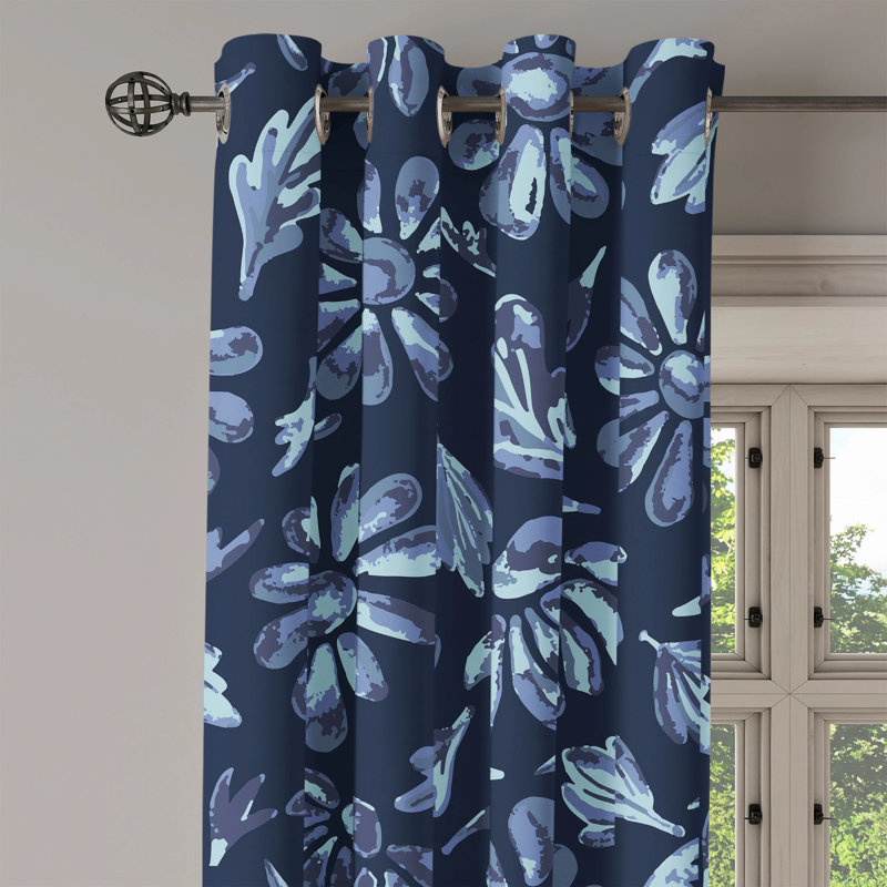 Delfred Semi Sheer Curtain Pair