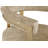 Marcello Velvet Ladder Back Arm Chair-20571948