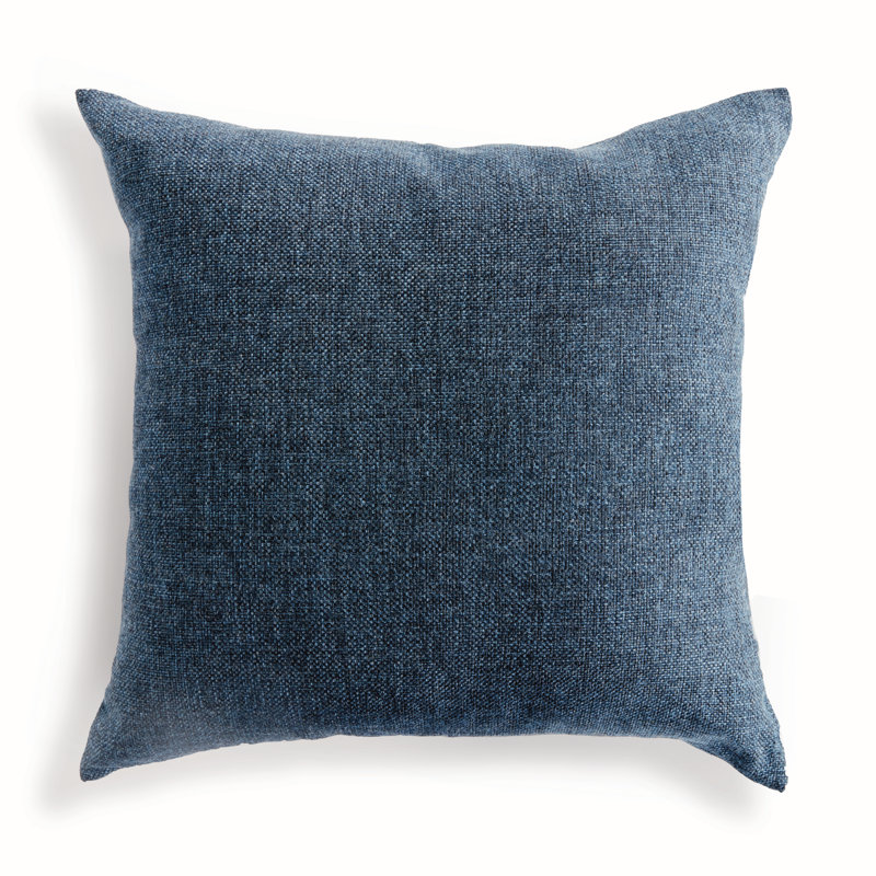 Bevin Polyester Indoor/Outdoor Pillow Cover & Insert, 24"H x 24"W, Square