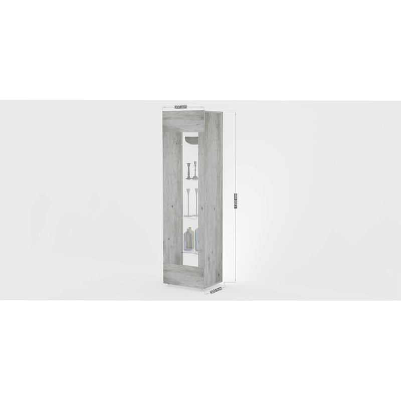 Humboldt Display Cabinet, Cement