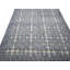 Tapis oriental moderne bleu et crème 9 x 12