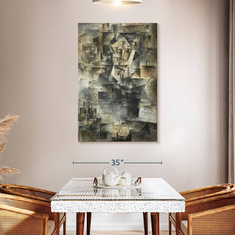 Avery Daniel-Henry Kahnweiler, 48" H x 32" W