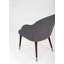 Fauteuil Alice en tissu blanc cassé Boucle-90864701