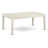 5 Piece Dinette Set for 4 Includes a Rectangle Dining Table with Butterfly Leaf and 4 Faux Leather Dining Room Chairs, Linen White-1077076145