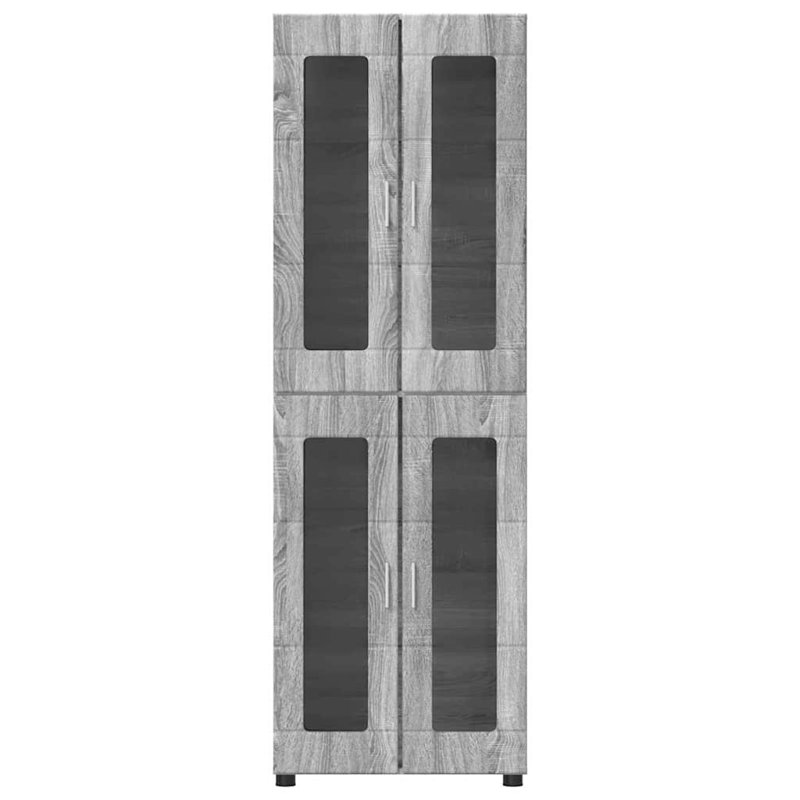 Tamoor Highboard Accent Chest, Grey Sonoma