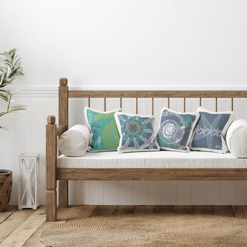 Polyester Throw Square Pillow Cover & Insert
