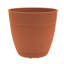 Jardinière intérieure / extérieure en plastique recyclé Dayton avec soucoupe attachée-1262089972-1215370455