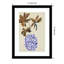 Midford Blue and Brown Floral Ambience Framed on Paper by Design Fabrikken Photograph-91291589-91291590