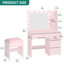 Dressing Table with Mirror