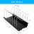 Cabinet pull out pot rack with sliding design, suitable for storing pot lids, bakeware and pans, space saving, practical and convenient.