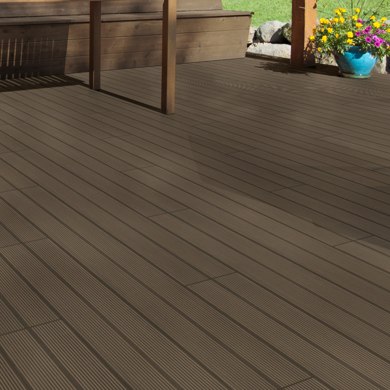 Rincon 8 in. x 47 in. Matte Porcelain Wood Look Floor and Wall Tile, Auburn