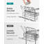 57.1x32x38.5cm Steel Dish Rack-1181304109