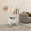Foldable Clothing Rack Clothes Drying Rack-1146985554