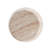 Outdoor/Indoor Lightweight Concrete Side Table,Travertine Finish