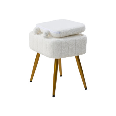 Wood Accent Stool