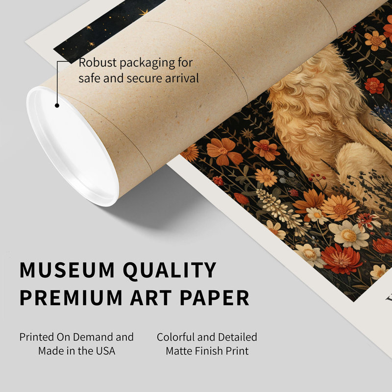 Animaux, animaux, William Morris, H 14 po x l 11 po