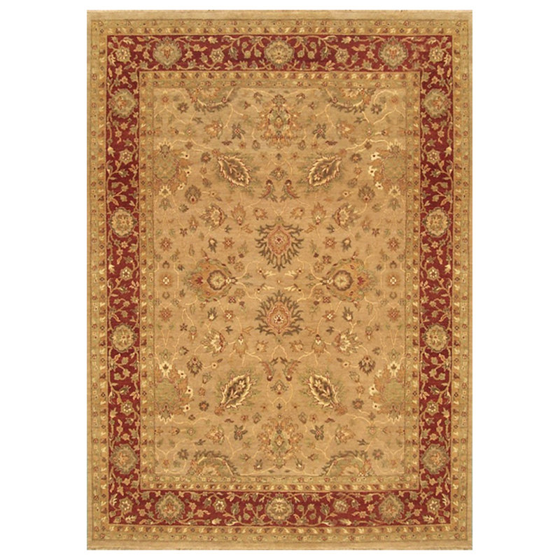 Alta One-of-a-Kind 10' X 14' Wool Area Rug in Camel Rust