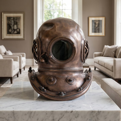 Deep Sea Diver's Helmet Sculpture