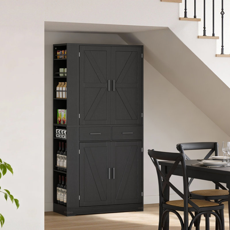 Garde-manger 70,9 po , Black