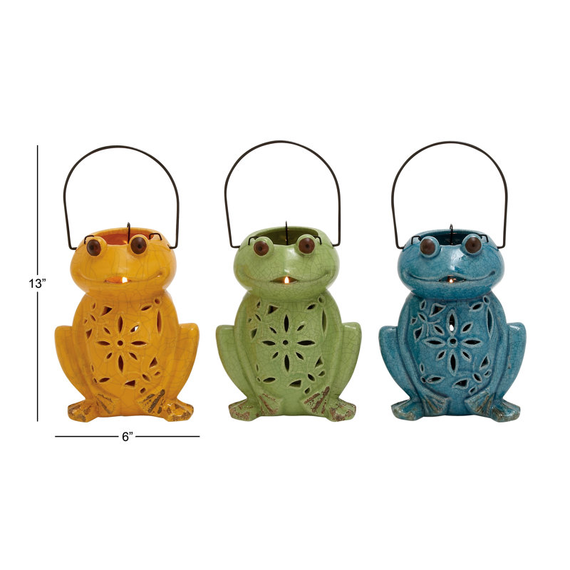 Ensemble de lanternes en céramique