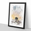 Lone Tree at Dusk - Picture Frame Painting Print-56741422-56741425