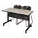 Nevjana Flip-Top Privacy Nesting Table, 2 Zeng Stack Chairs