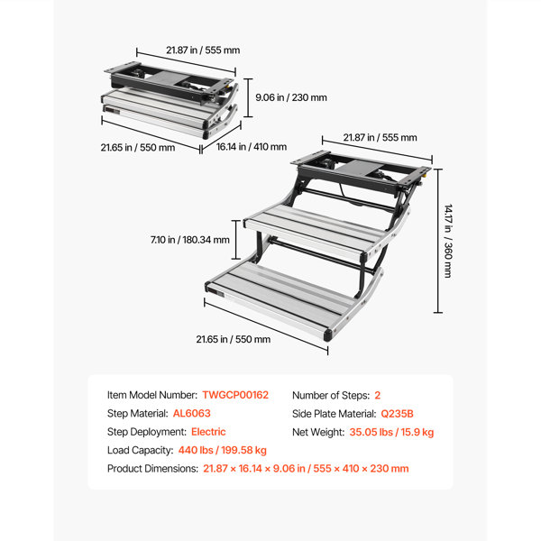 Dimensions du produit