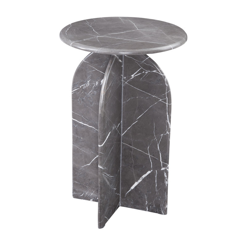 Table d'appoint Aurelia Grey, Gris