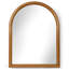 Martine Arch Solid Wood Wall Mirror