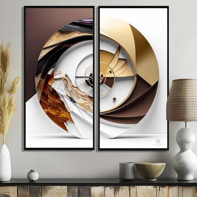 Art mural sur toile Caclulation The Universe, H 40 po x l 40 po, Noir, Impression encadrée flottante