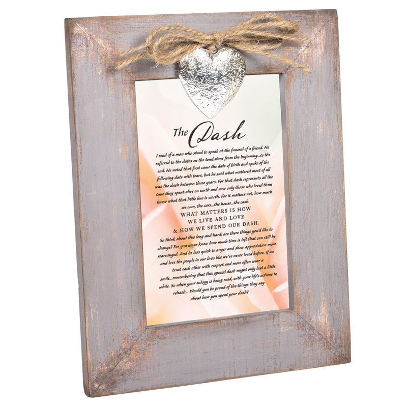 Destiney Gray Wood Matte Picture Frame