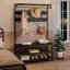183 cm Solid Wood Closet Tower