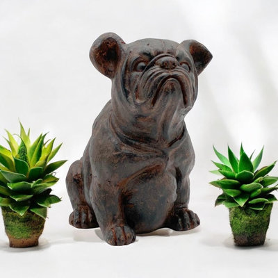 Buttram Dog Animals Polyresin Garden Statue