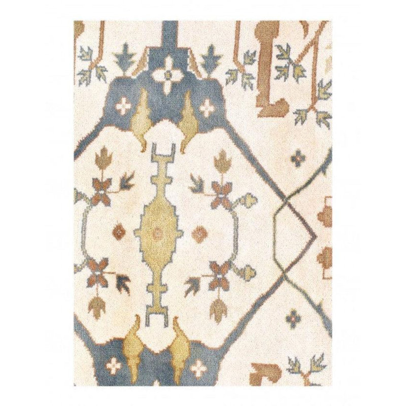 Kassaraba Oriental Area Rug in Ivory
