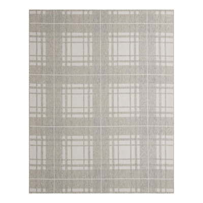 Talih Plaid Indoor / Outdoor Rug