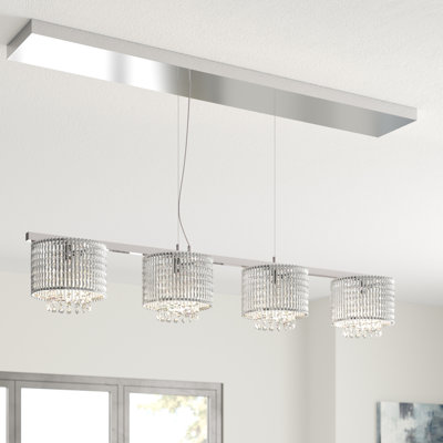 Eddie 4-Light Kitchen Island Chandelier