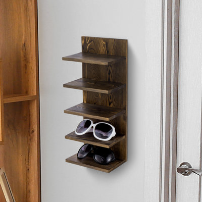 Benjamyn 5 Tier Wood Sunglasses Holder