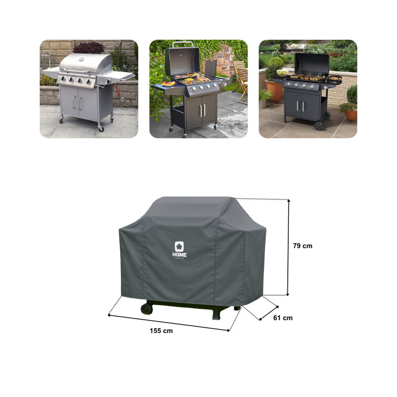 Duracover 155cm W x 61cm D BBQ Grill Cover