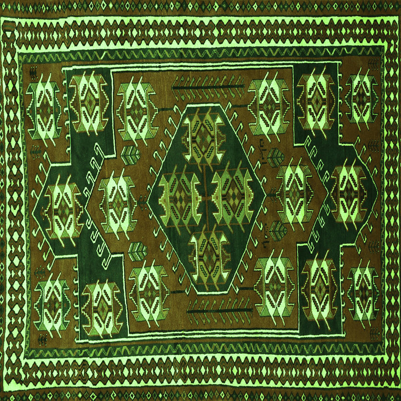 Performance Oriental Indoor Rug, Square 3'