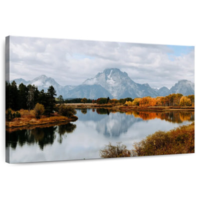 Alvord Reflection Of The Grand Tetons