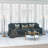 Otto Glass Top Single Coffee Table-1875894595