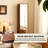 66.93"Household solid wood rotating dressing mirror