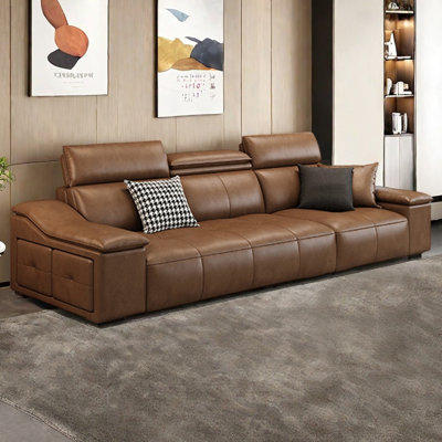 American modern and simple straight-row sofa