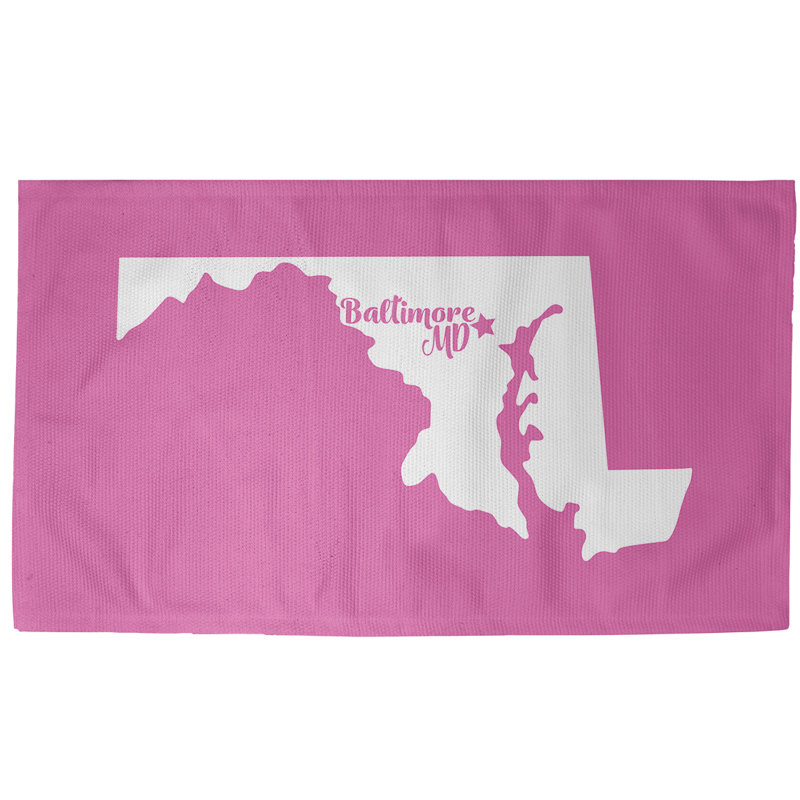 Tapis de zone rose baltimore maryland, Rectangle 2 pi x 3 pi