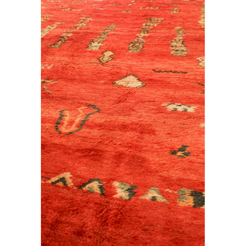 Moroccan Rugs One-of-a-Kind Rectangle 9'9" X 13'1" Area Rug