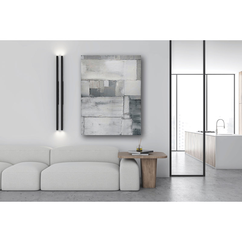 Elements, Black Framed Canvas, 24" H x 20" W x 1.75" D