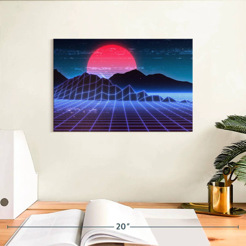 Kelan Digital Sunset, 8" H x 12" W