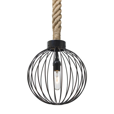 Mandurah 1 - Light Black Single Pendant