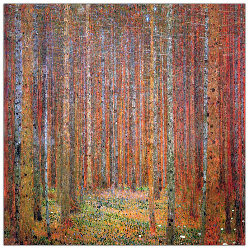 Gustav Klimt - Wrapped Canvas Painting, 100cm H x 100cm W x 1.8cm D